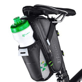 Bike Saddle Bags with Water Bottle Pouch Waterproo
