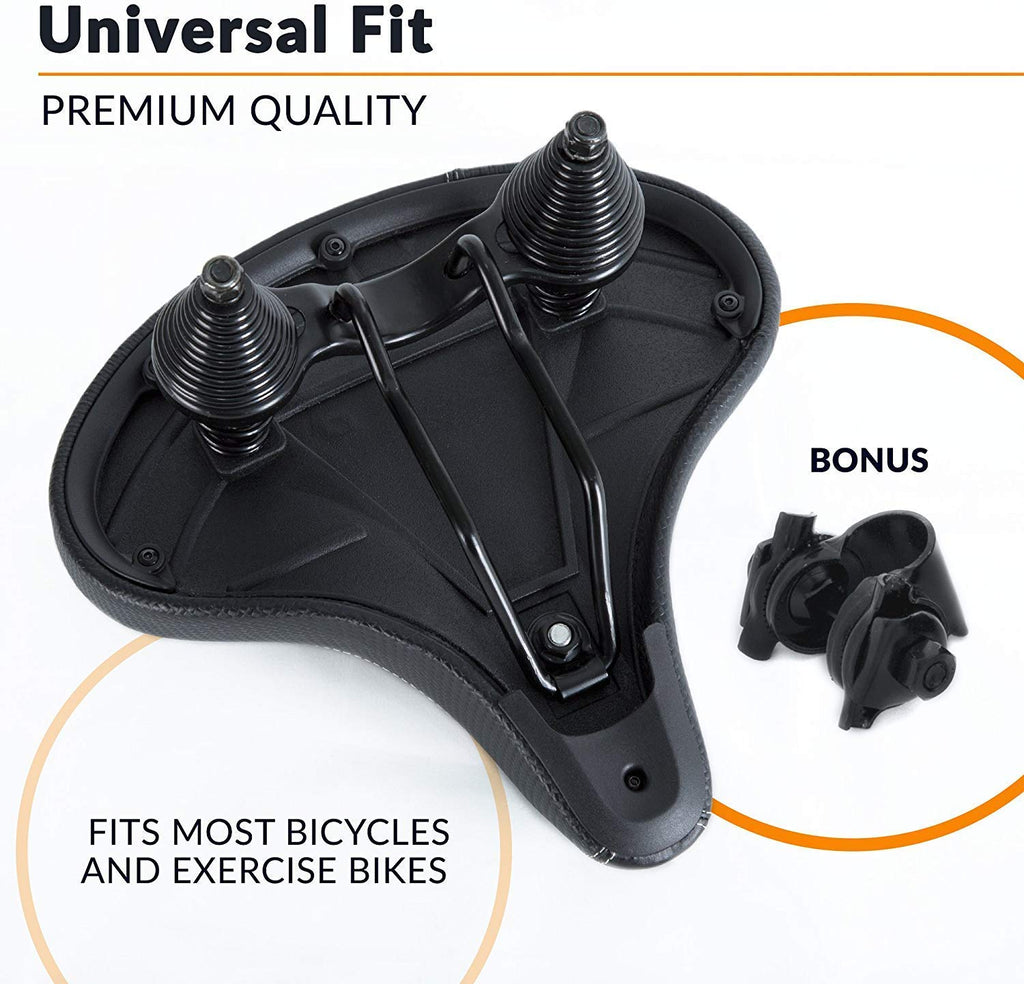 The Bikeroo Oversized Bike Seat is the most COMFORTABLE bicycle