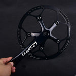 Single Speed Crankset 53T 170mm Crankarms 130