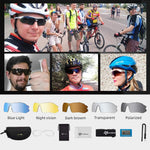 RockBros Polarized Sports Sunglasses UV Protection Cycling Glasses Outdoor