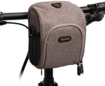 Bike Handlebar Bag Bicycle Basket Front Tube Bag with Shoulder Strap
