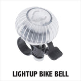 Bike Light Up Weather Resistant Bicycle Bell Multi-Color