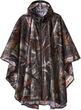 Rain Poncho Jacket Coat Hooded for Adults with Pockets