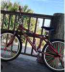 Bicycle Spoke Skins Wraps  Kids Road Mountain Bike Colorful Wheel Decoration-72 Pcs