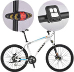 USB Rechargeable Ultra Bright LED Safety Warning Bike Brake Rear Lights