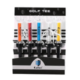 79mm 5Pcs Plastic Golf Training Ball Tee Magnetic Step Down Golf Ball Holder Tees OutdoorGolf Tees 90mm