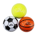7pcs/pack Golf balls with package multi color Outdoor Sport Golf Game game Balls Two Layers High Grade Golf Ball