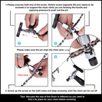 Universal Bike Chain Tool with Chain Hook
