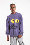 Sweatshirt Hip Pop Crew Neck Pullover Hoodie