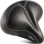 Oversized Comfort Bike Seat - Most Comfortable Replacement Bicycle Saddle