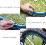 LED Bike Wheel Light, Waterproof Bicycle Wheel Tire Value Cap Light