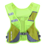 Men Women Breathable Reflective Safety Hydration Pack Backpack Rucksack Bag Vest Harness Night Running Race