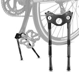 Adjustable Mountain Road Bike Arm Crank Kickstand Bicycle Kick Stand Double Legs Bicycle Stand Side Foot Support Legs