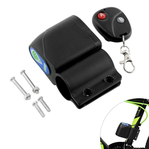Bike Lock Cycling Security Lock Wireless Remote Control Vibration Alarm 110dB Bicycle Anti-Theft Alarm Bicycle Access