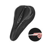 Anti-slip Bicycle Silicone Saddle Cover Breathable MTB Mountain Road Bike Seat Cushion Covers Mat Silica gel Pads Cycling Parts