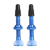 2pcs Bicycle Valve 40mm/60mm MTB Road Bike Tubeless Tires Conversion Anodize Aluminum Alloy