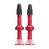 2pcs Bicycle Valve 40mm/60mm MTB Road Bike Tubeless Tires Conversion Anodize Aluminum Alloy