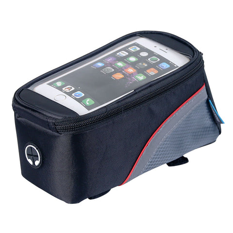 Bicycle Mobile Phone Pouch 4.2/5.0/5.5 inch Touch Screen Top Frame Tube Storage Bag Cycling MTB Road Bike Bycicle Roswheel 12496