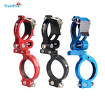 Bicycle Robust Alloy Lamp Bracket Bicycle Front Light Holder LED Torch Headlight Support Stand Quick Release Mount Trustfire