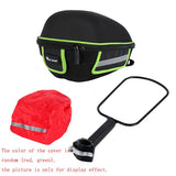 Bicycle Saddle Bag Waterproof Bike Basket Rear Large-Capacity Pannier Bike Shelf Bag With Bracket Rain Cover Rainproof Portable