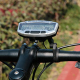 Bicycle Speedometer Wired Computer Stopwach Odometer LCD Screen Blue Backlight Auto Clear Sunding SD-558A