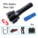Bike light 1000 Lumen Flashlight For USB Rechargeable 18650 Battery MTB  Bicycle Front Light Waterproof LED