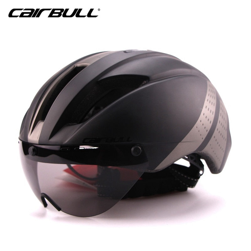 cairbull fahrradhelm test CAIRBULL Helmet Aero Ultra-light Goggle TT Road Bicycle Helmet Integr – cyclingsell