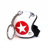 Car Ornament Duck Helmet with Key buckle Small toy Pendant Small Yellow Duck Road Bike