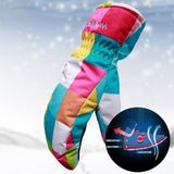 Children Gloves Boys/Girls Outdoor Sports Waterproof Windproof Snow