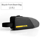 Bicycle Bag Waterproof Large Capacity Portable Cycling Front Tube Bag Outdoor Sports Pannier Pouch Bike Accessories