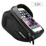 Bicycle Bag Waterproof Touch Screen Cycling Handlebar Bag Reflective Top Tube Frame Phone Bag MTB Bike Accessories