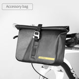 Bike Bag Outdoor Waterproof Nylon Front Tube Handlebar Cycling Bag Large Capacity Sports Basket Bicycle Accessories