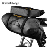 Bike Bag Outdoor Waterproof Nylon Front Tube Handlebar Cycling Bag Large Capacity Sports Basket Bicycle Accessories