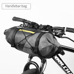 Bike Bag Outdoor Waterproof Nylon Front Tube Handlebar Cycling Bag Large Capacity Sports Basket Bicycle Accessories