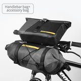 Bike Bag Outdoor Waterproof Nylon Front Tube Handlebar Cycling Bag Large Capacity Sports Basket Bicycle Accessories