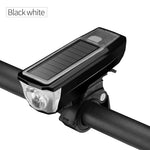 Bike Light Waterproof USB Rechargable Torch Cycling Horn Light Headlight Night Riding Safety Bicycle Light Bell