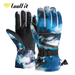 Men Women Ski Gloves Ultralight Waterproof Winter Warm Gloves Snowboard Gloves Motorcycle Riding Snow waterproof gloves