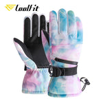 Men Women Ski Gloves Ultralight Waterproof Winter Warm Gloves Snowboard Gloves Motorcycle Riding Snow waterproof gloves