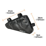Cycling Bicycle Bags Top Tube Front Frame Bag Waterproof MTB Road Triangle Pannier Dirt-resistant Bike Riding Accessories Bags