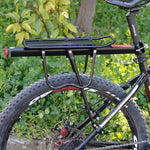 Bicycle Luggage Carrier Cargo Rear Rack Shelf Cycling Bag Stand Holder Trunk Fit 20-29'' Mtb &4.0''  Fat Bike