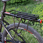 Bicycle Luggage Carrier Cargo Rear Rack Shelf Cycling Bag Stand Holder Trunk Fit 20-29'' Mtb &4.0''  Fat Bike