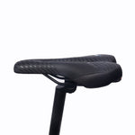 Bicycle Saddle W/ 8 LED Taillight Shock Absorption Gel Intensity Foam  Seat PU Leather Comfy Durable Use MTB Road Seat