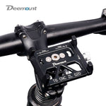 Mobile Phone Mount on Handlebar Headset 50-100 mm Width Adjust Anodized CNC Aluminum Alloy Phone Rack Support