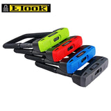 Steel Bicycle U Lock MTB Road Bike Motorcycle Security Lock Anti-theft Portable Outdoor Sports Cycling Accessories 4 Color