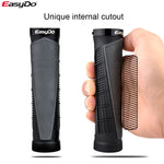 1 Pair Mountain Cycling Bike Bicycle Handlebar Cover Grips Aluminum Alloy Ring Lockable Handle Grip For MTB Road Scooter
