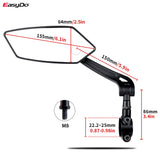Bicycle Rear View Mirror Bike Cycling Wide Range Back Sight Reflector