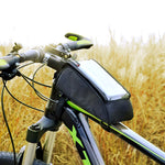 Bike Bicycle Bag MTB Pouch Waterproof Front Tube Frame Bag Screen Touch Phone Bags Bike Travel Bags