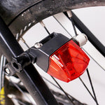 Bicycle Tail Light Self-powered IPX-4 Waterproof LED Bike Light Magnet Taillight Cycling Rear Light