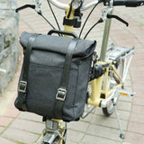 Folding Bike Front Bracket Carrier Block Bag Holder Pannier Rack