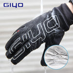 GIYO S-04 Winter Waterproof TPU Insert Fleece Insulated Glove Snowboard Snow Ski Gloves For Cycling Bike Bicycle Hiking Running